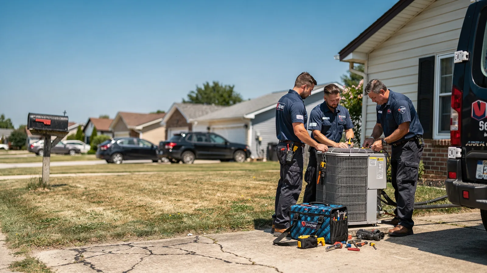 Hvac Repair in Shobonier, IL near me